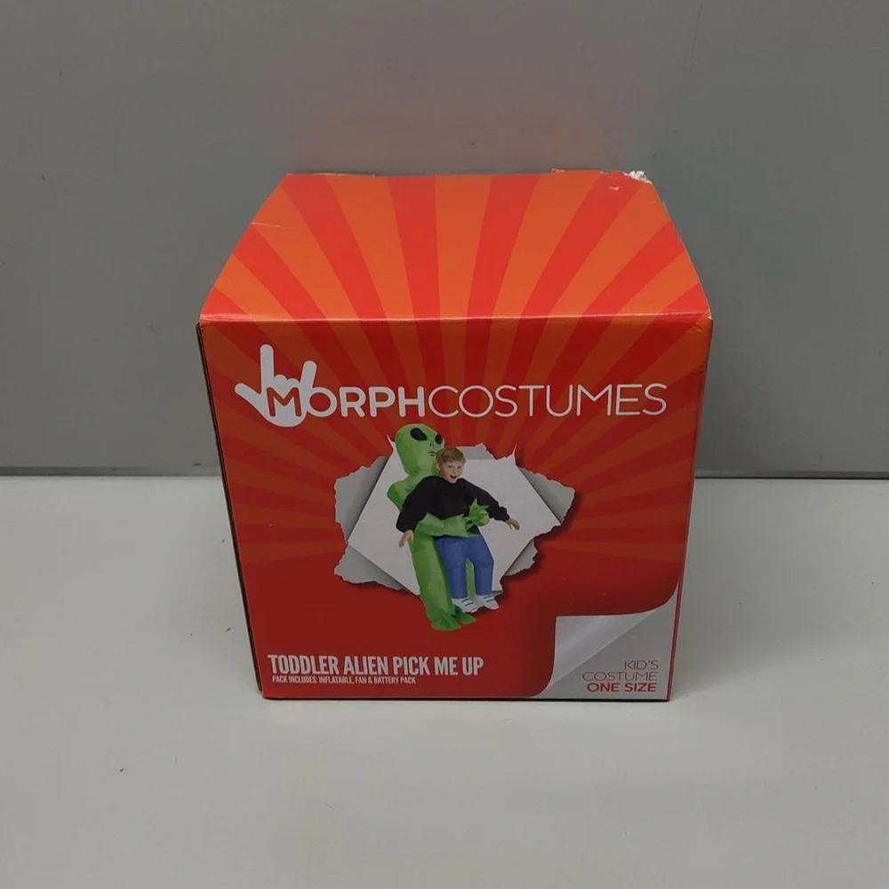 New Morph Kids Alien Costume, Inflatable Alien Kids, Aliens Blow Up Costumes